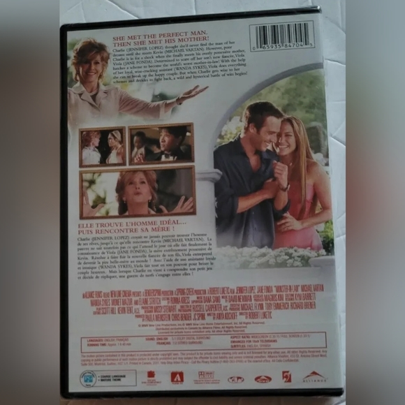 Monster-In-Law (DVD, 2005) Bilingual - Picture 2 of 5